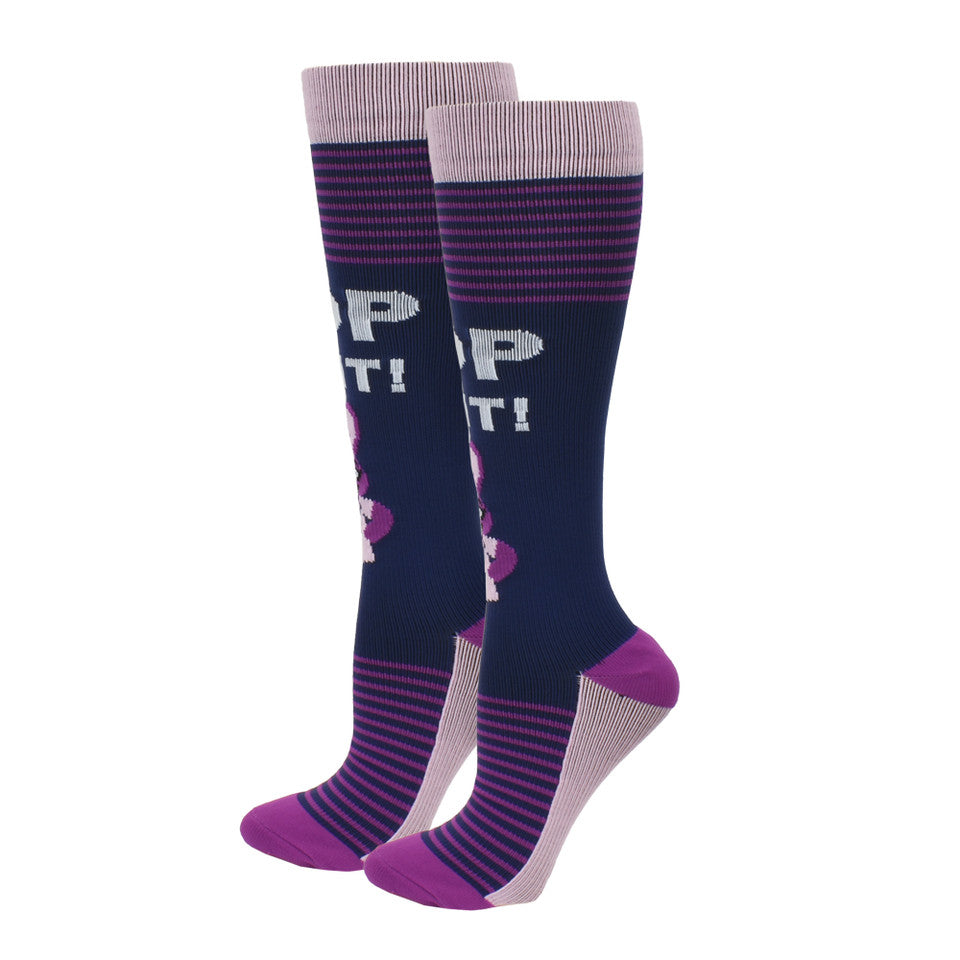 89584 - Animal Pals "HOP To It" Fashion Compression Sock