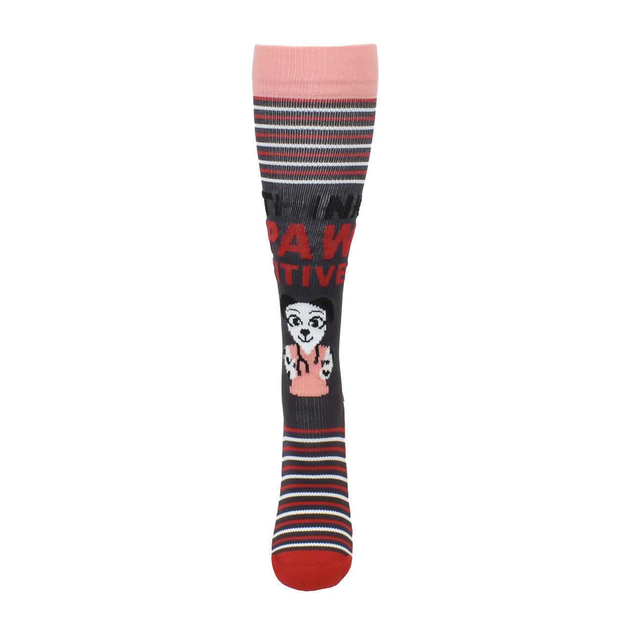 89585- Animal Pals "Think PAW sitive" Fashion Compression Sock