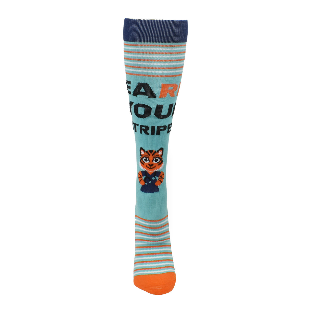 89586- Animal Pals "EaRN Your Stripes" Fashion Compression Sock