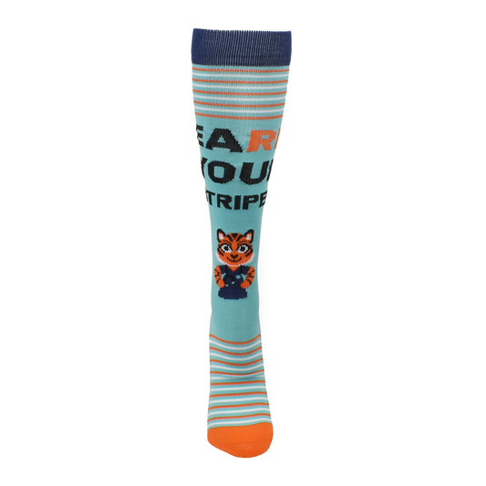 89586- Animal Pals "EaRN Your Stripes" Fashion Compression Sock