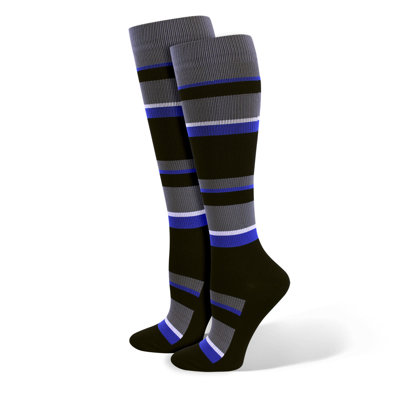 94529 - Mens Striped Premium Compression Sock