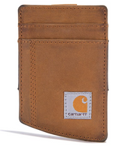 B0000241 Carhartt Saddle Leather Front Pocket Wallet