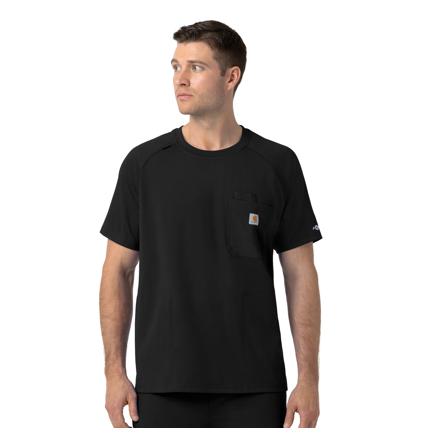 C16190- Carhartt Cross-Flex Knit Men's Crew Neck Scrub Top