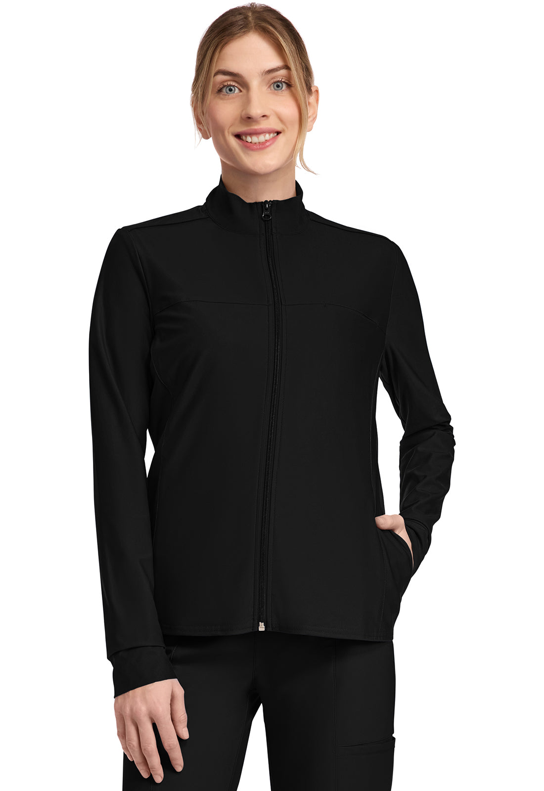 CK381 - Women's 3-Pocket Warm-up Jacket