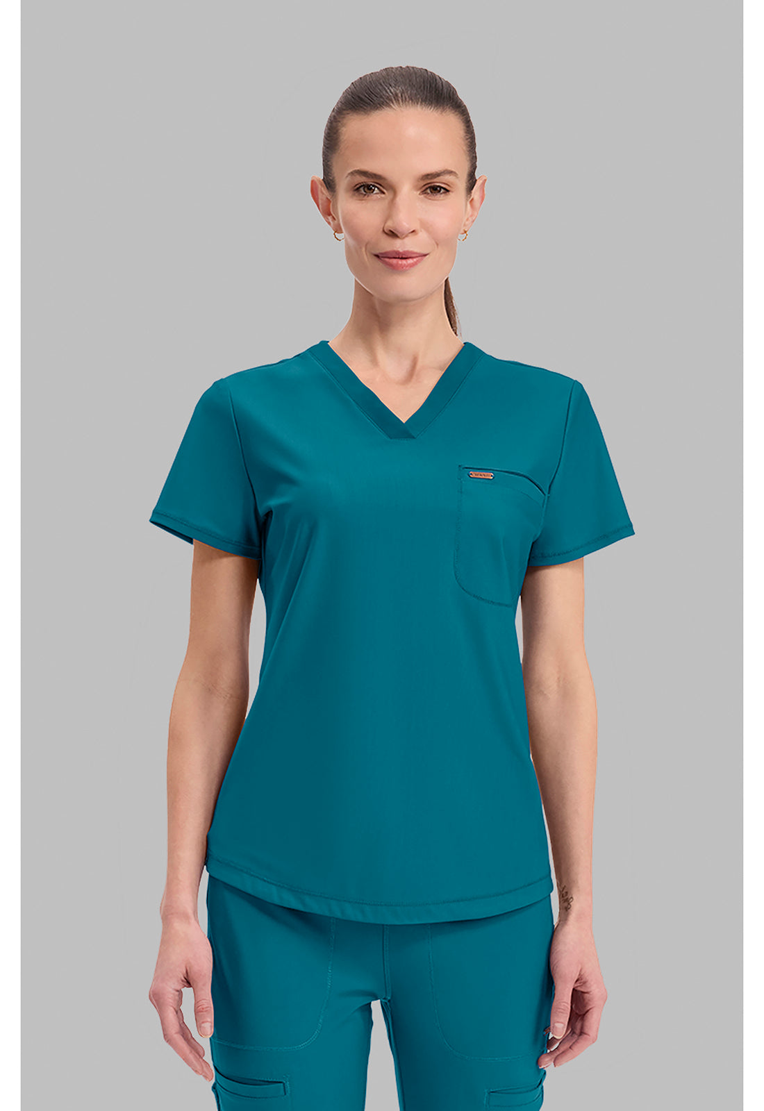 CK819 - Tuckable V-Neck Top