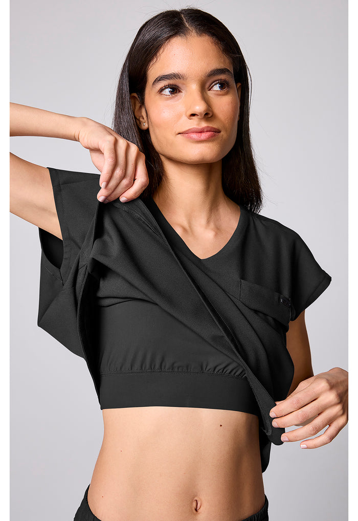 HH00029 - Built In Bra Dolman Top