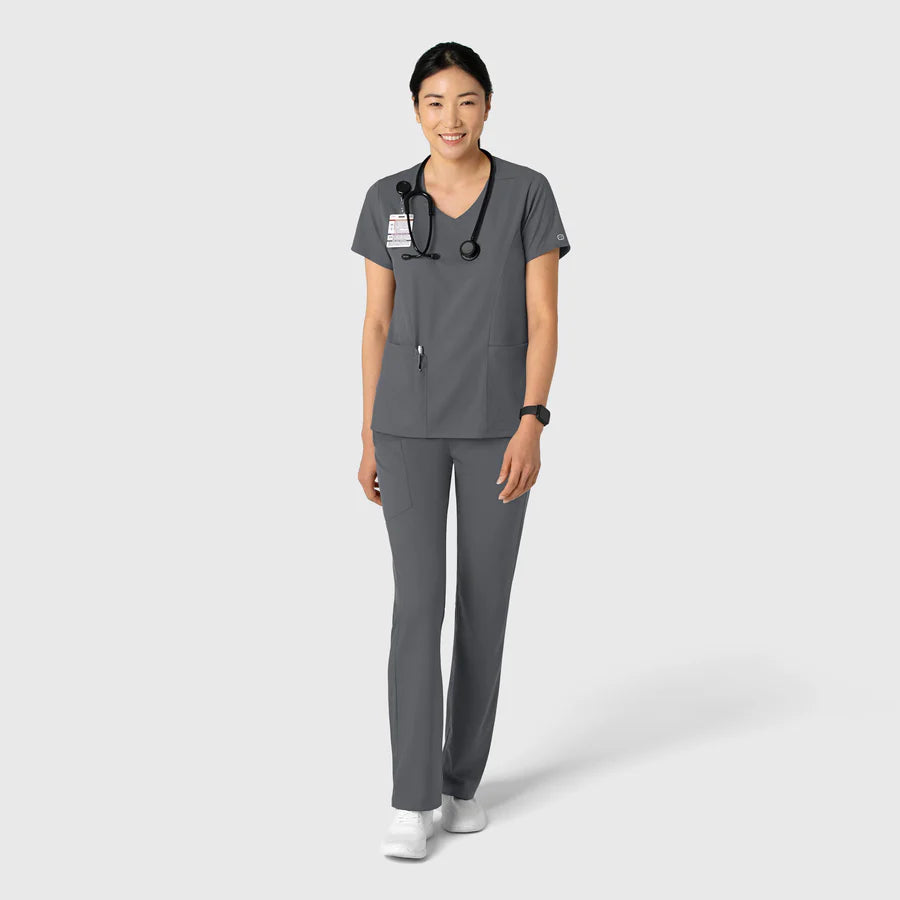6251 Boundless Women's 2-Pocket V-Neck Scrub Top