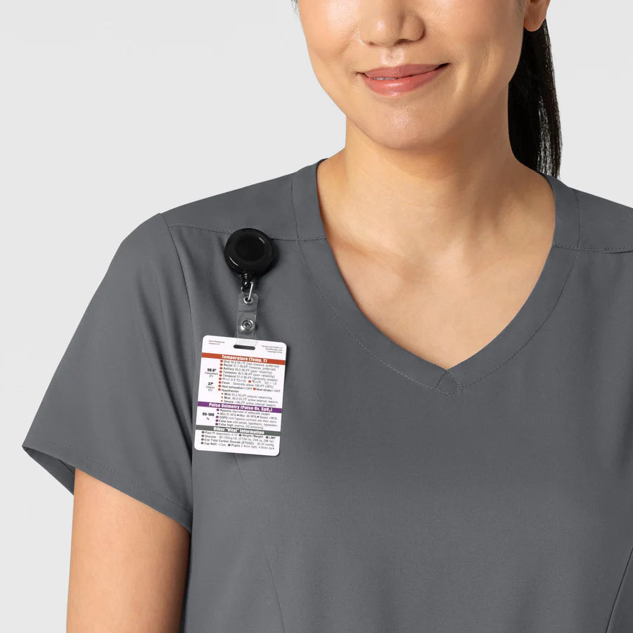 6251 Boundless Women's 2-Pocket V-Neck Scrub Top