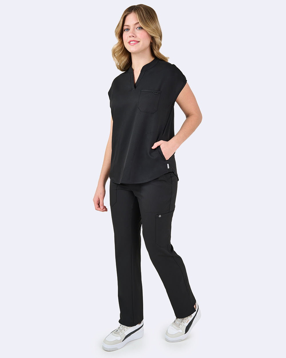 1189 Studio Dynamic Scrub Top