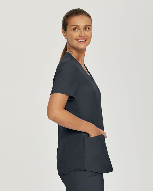 LT100 - 3-Pocket V-Neck Scrub Top