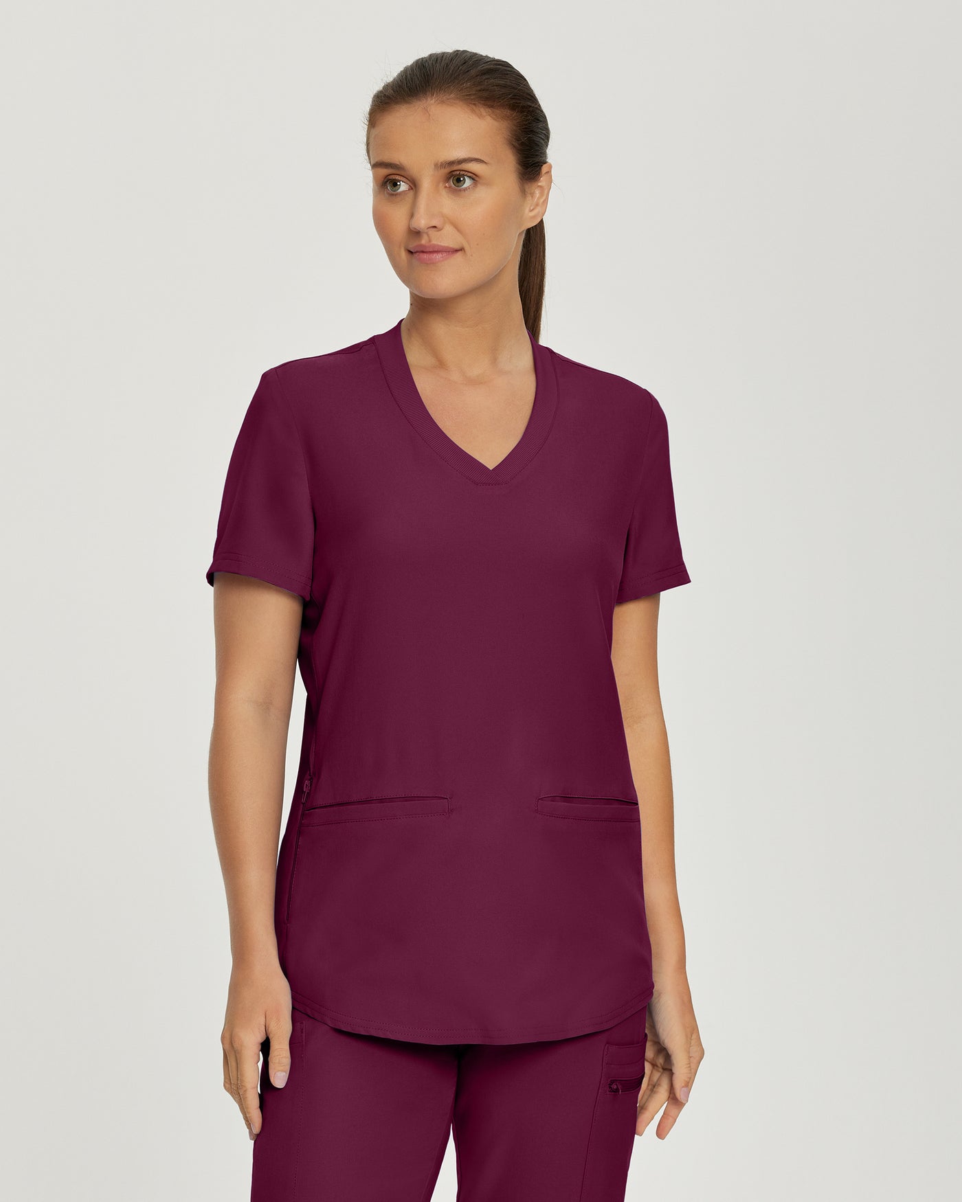 LT100 - 3-Pocket V-Neck Scrub Top