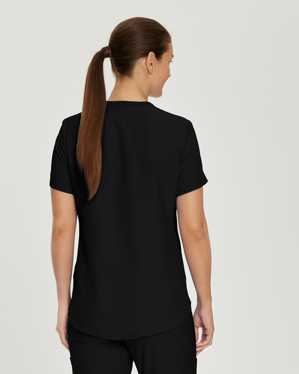 LT101  2-Pocket V-Neck Scrub Top