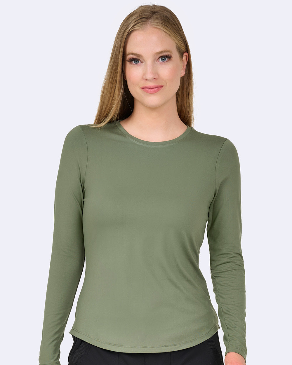 1193 Lily Brushed Knit Tee Shirt