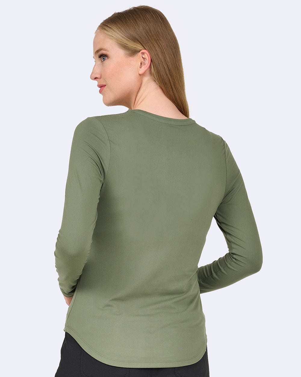 1193 Lily Brushed Knit Tee Shirt