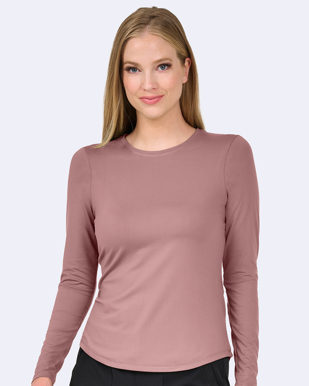 1193 Lily Brushed Knit Tee Shirt