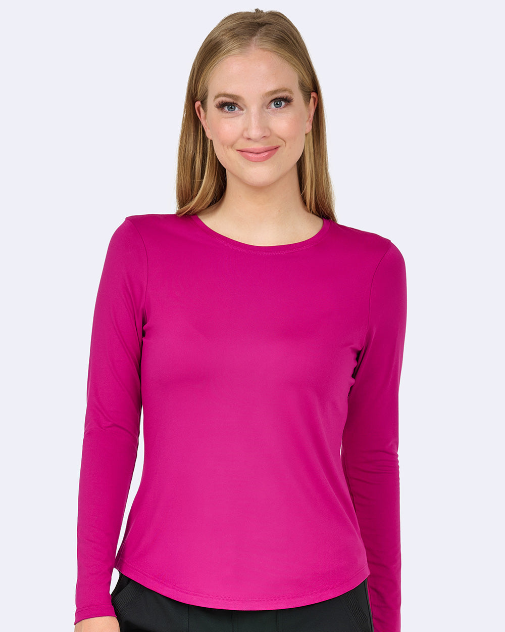 1193 Lily Brushed Knit Tee Shirt