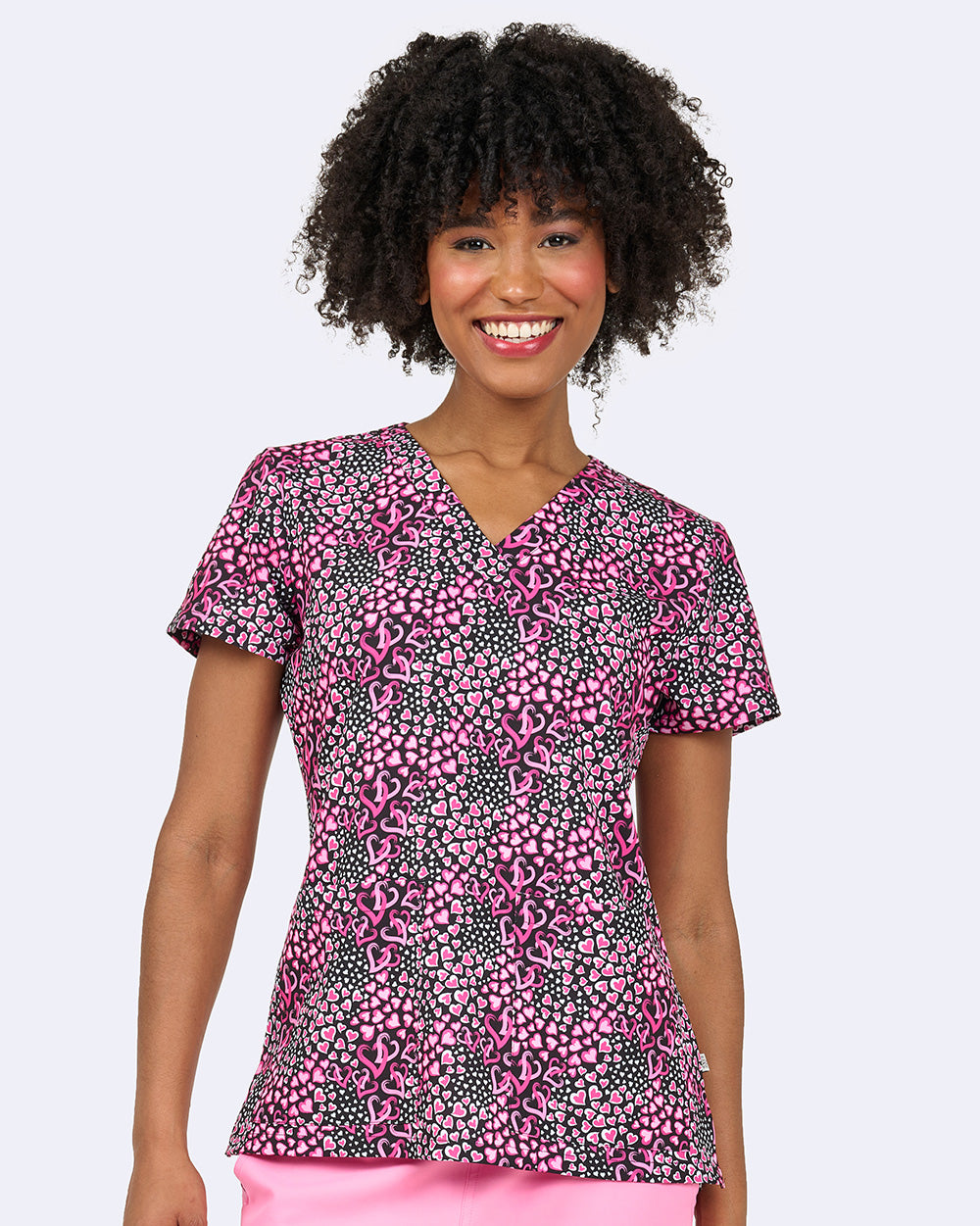 1054 Audrey Print Top