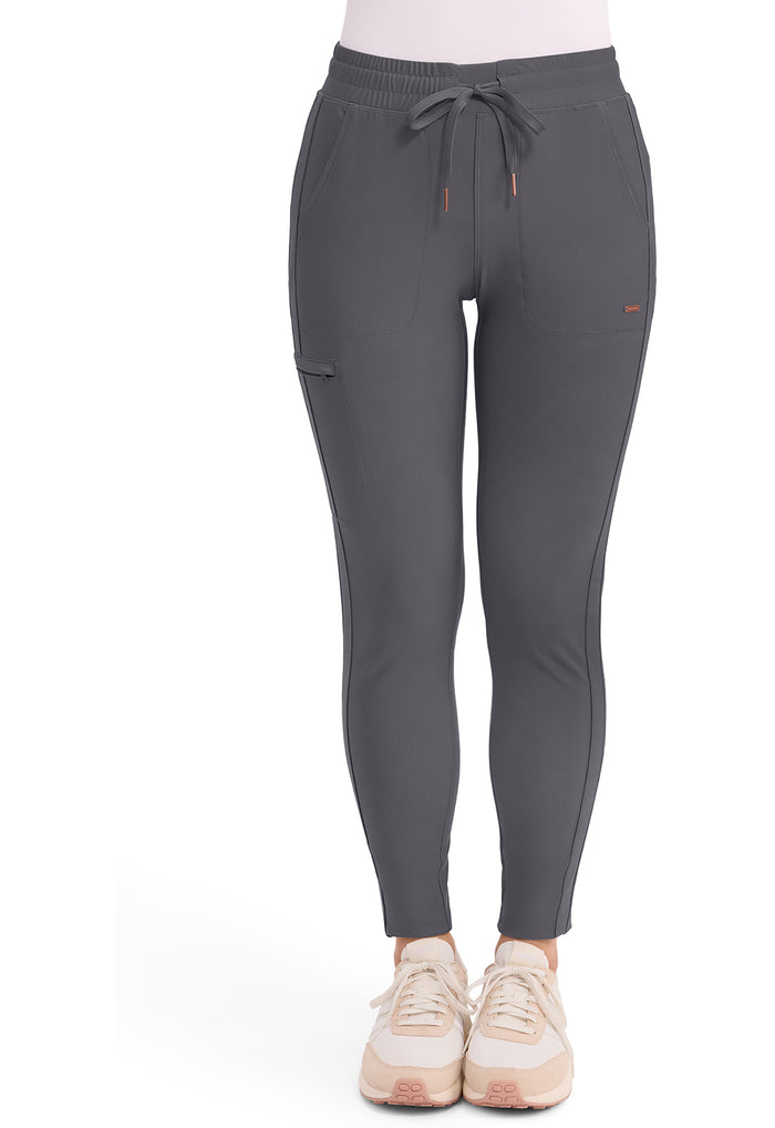 CK095 Mid Rise Tapered Leg Drawstring Pant
