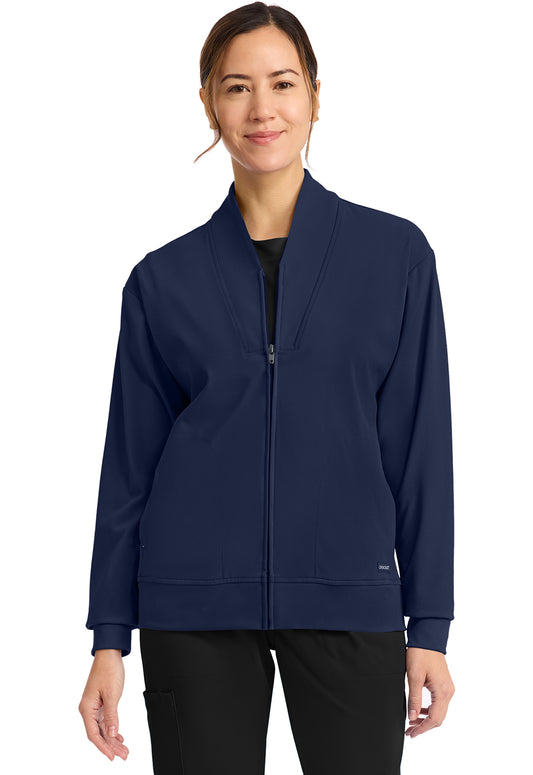 CK353 Women’s Zip Up Warm Up Jacket