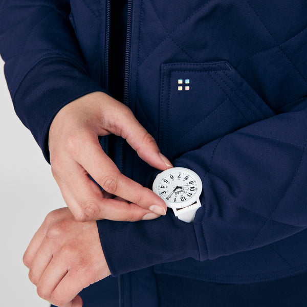 WJ710 3-Pocket Scrub Jacket