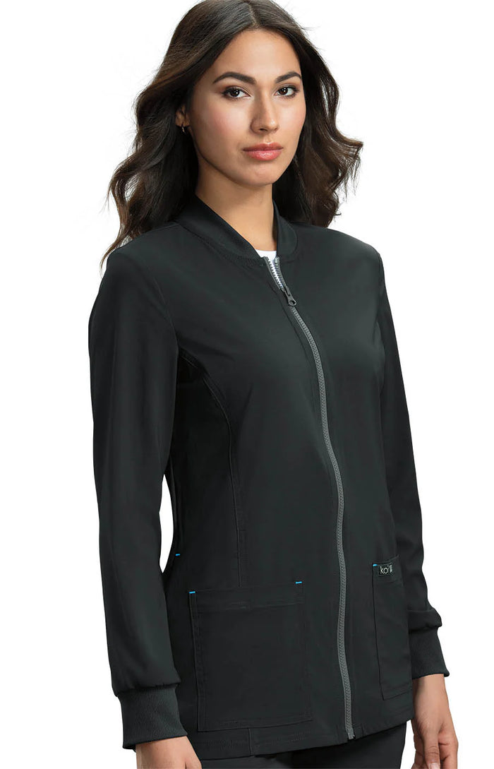 Koi Basics Andrea Women's 4-Pocket Stretch Jacket