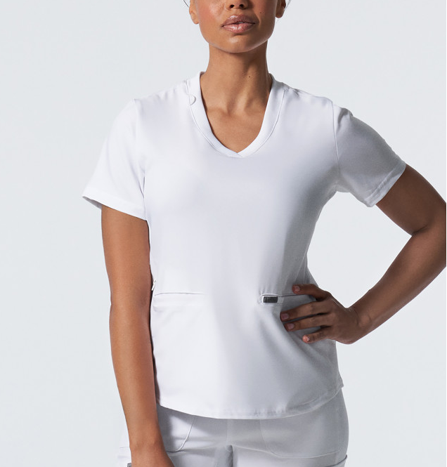 LT100 - 3-Pocket V-Neck Scrub Top