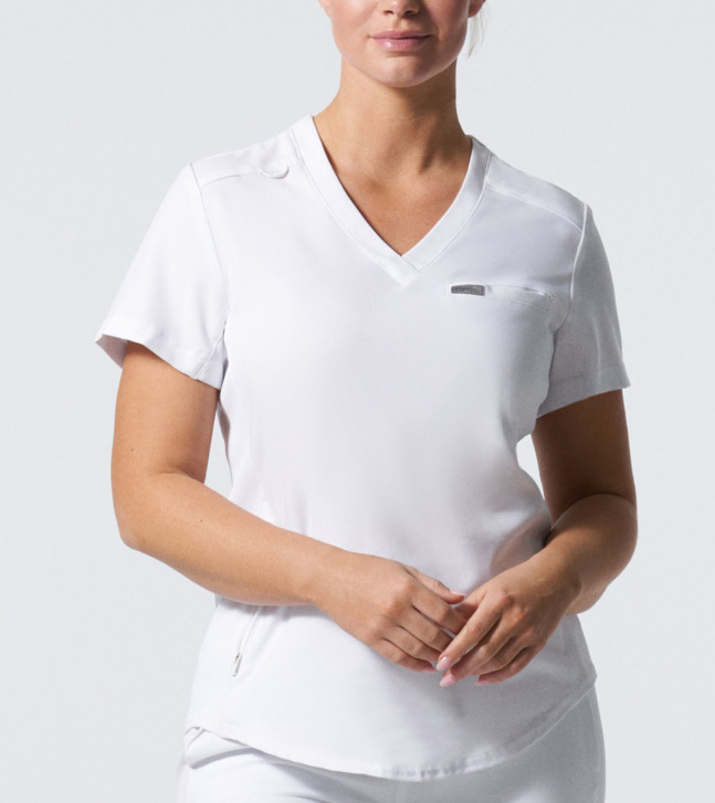 LT101 - 2-Pocket V-Neck Scrub Top