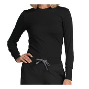 LT103 Landau Long Sleeve Ribbed Underscrub