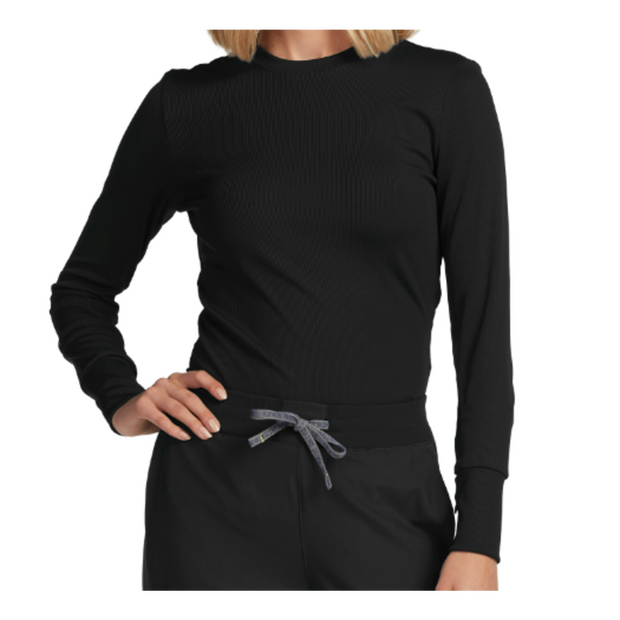 LT103 Landau Long Sleeve Ribbed Underscrub