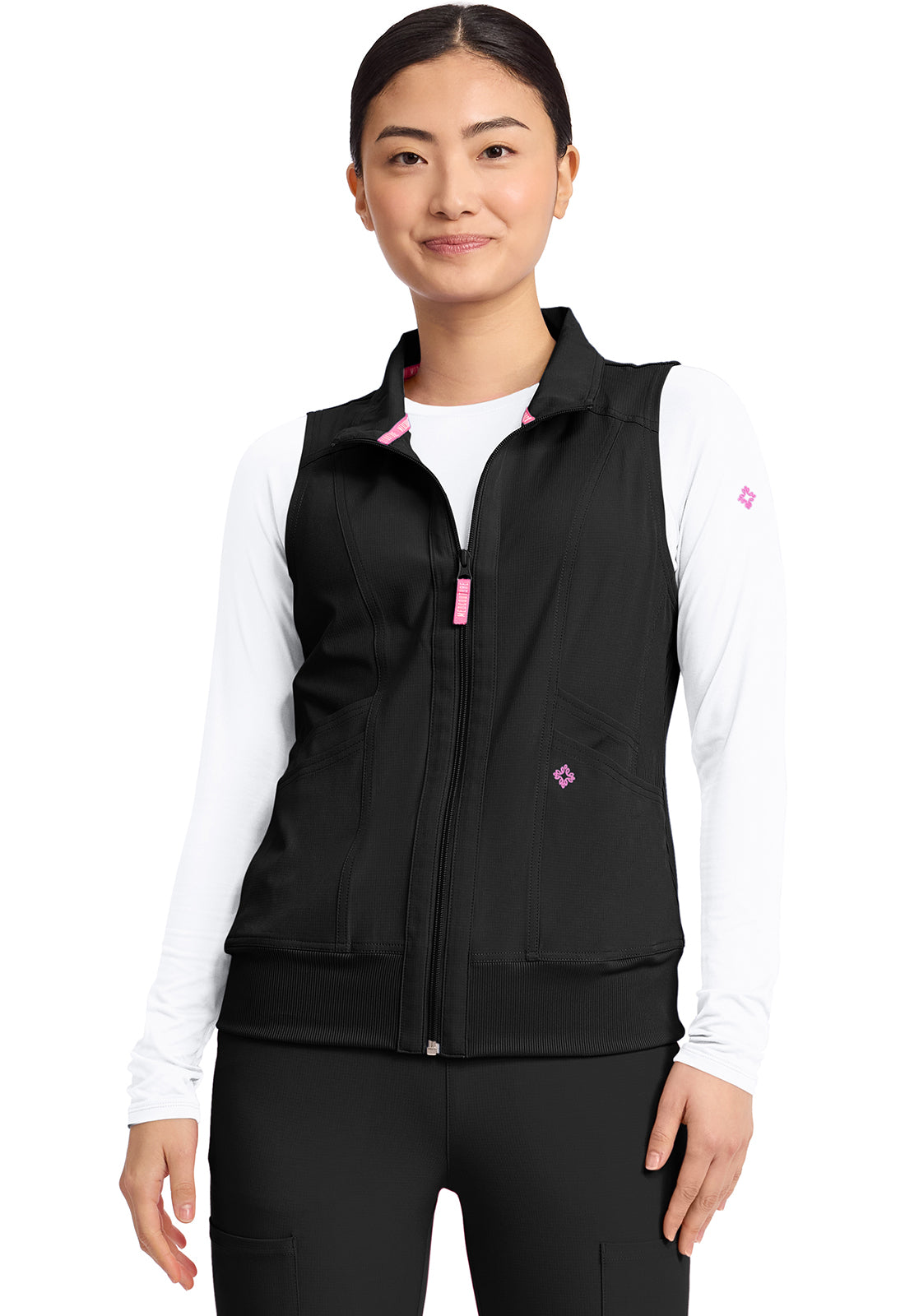 MC500 - Women's 4-Pocket Zip Front Vest