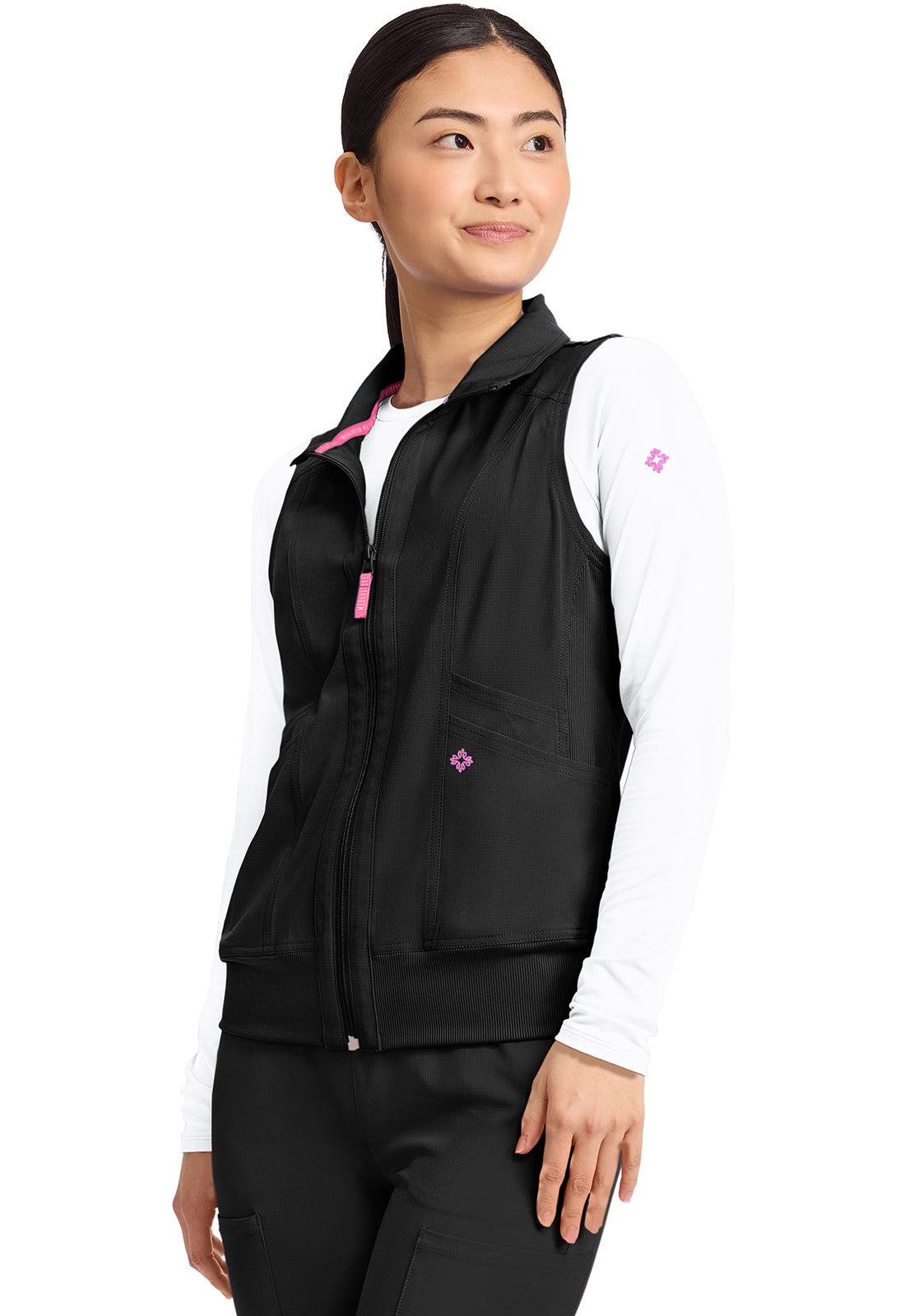 MC500 - Women's 4-Pocket Zip Front Vest
