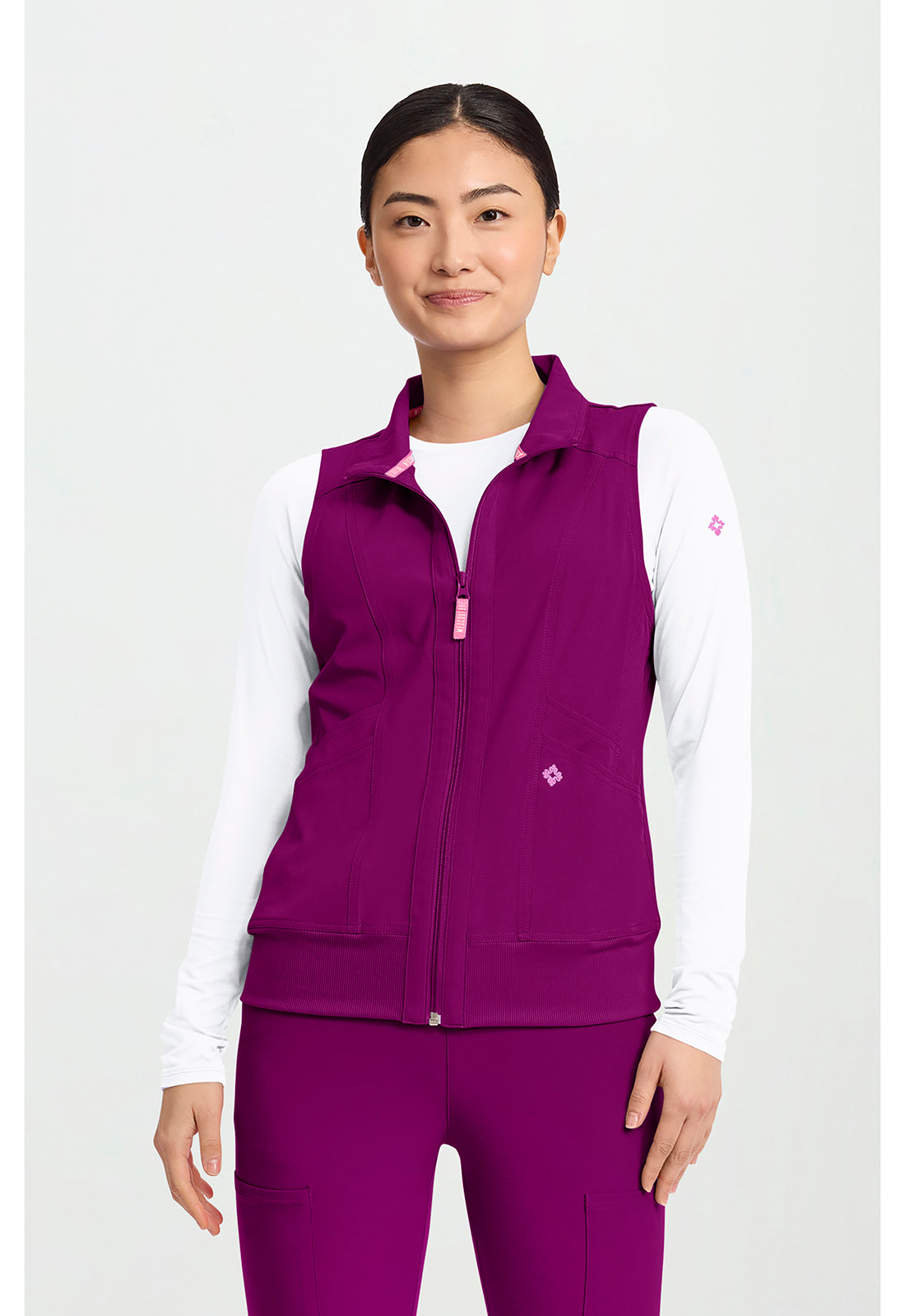 MC500 - Women's 4-Pocket Zip Front Vest