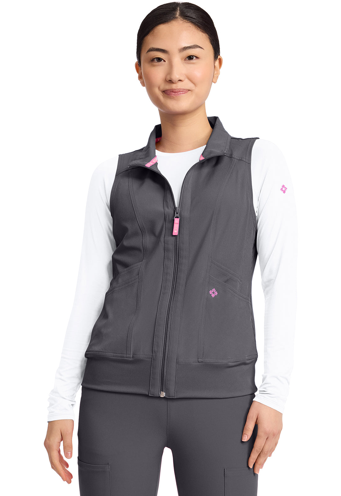 MC500 - Women's 4-Pocket Zip Front Vest