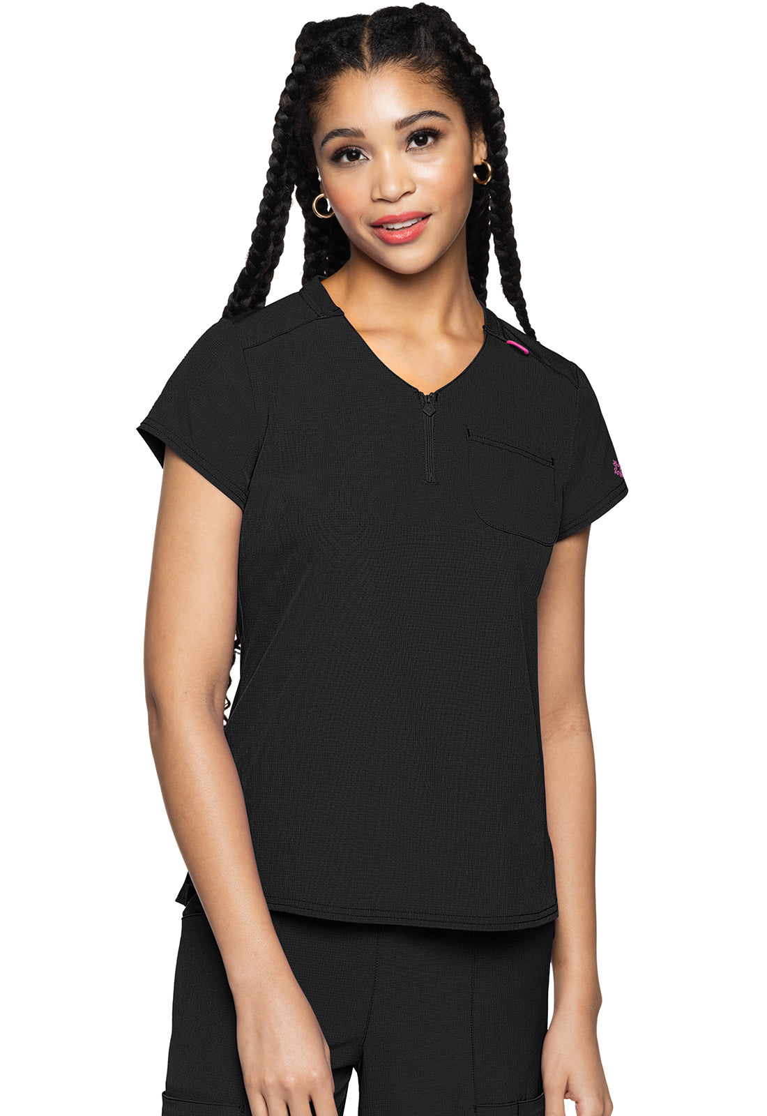 MC705 - Quarter Zip Tuckable Top