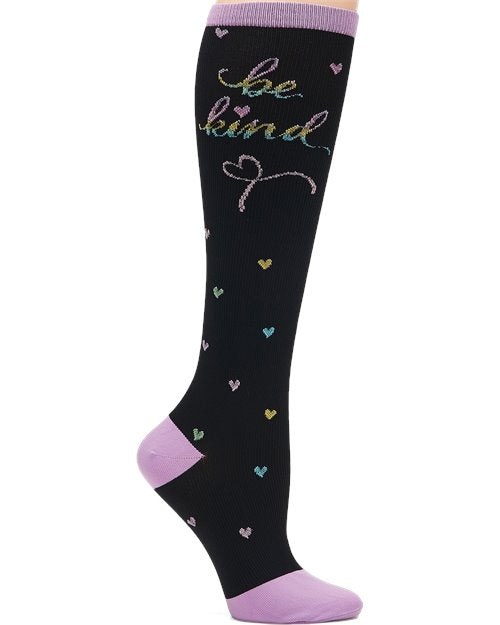 Nurse Mates Compression Sock-Be Kind NA00357