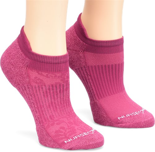 NA0061499 - Compression Ankle Socks - Fine Wine