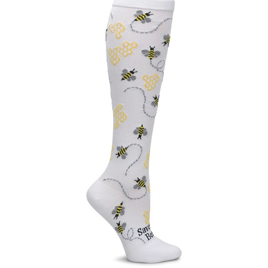 Save The Bees - Wide Calf Compression Socks NA0022799W