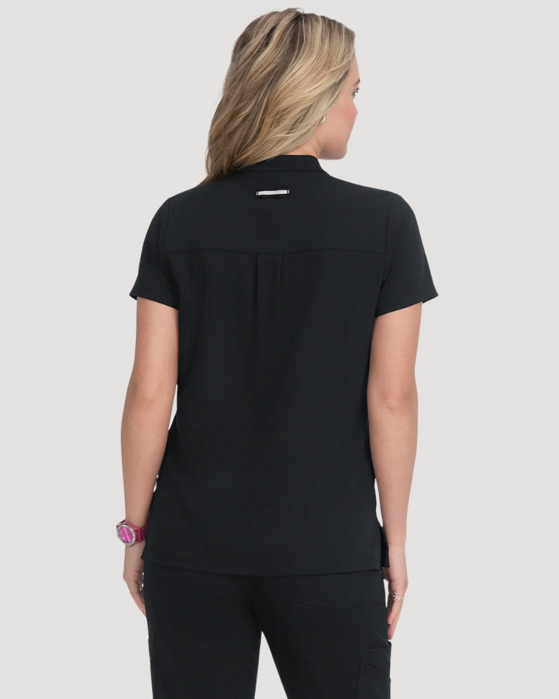 1081 - Koi Next Gen Driven Women's 4-Pocket Mandarin Collar Scrub Top