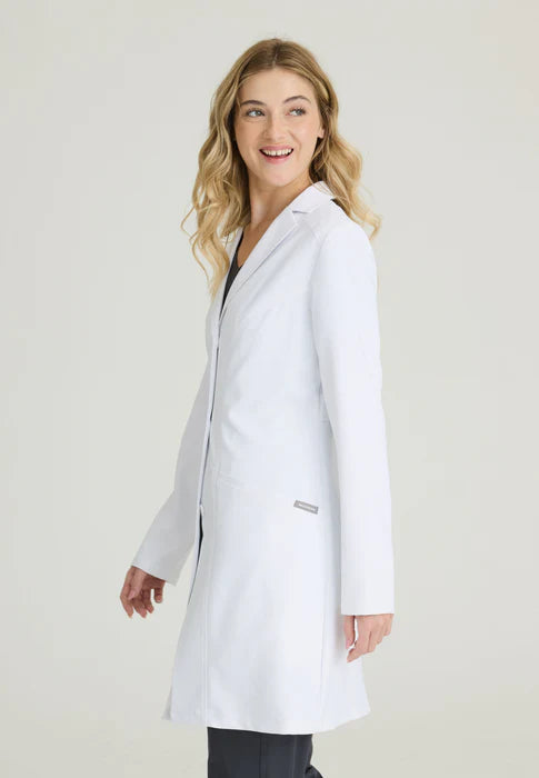 Flourish Women's 3 Pocket 36" 4-Button Lab Coat