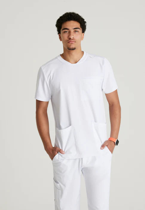 SKT193 - Thesis 3-Pocket Round Neck Scrub Top