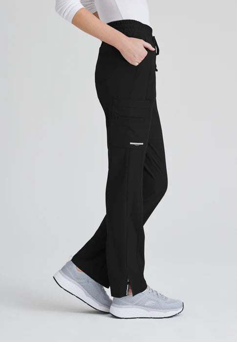 SKP623 - Gamma 6-Pocket Mid-Rise Tapered Leg Scrub Pant