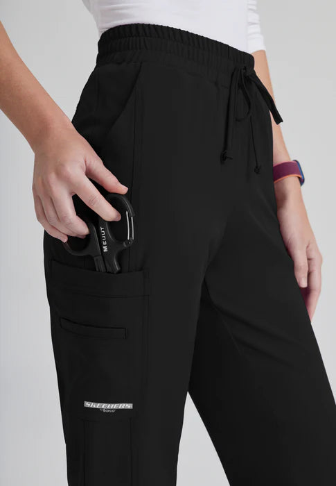 SKP623 - Gamma 6-Pocket Mid-Rise Tapered Leg Scrub Pant