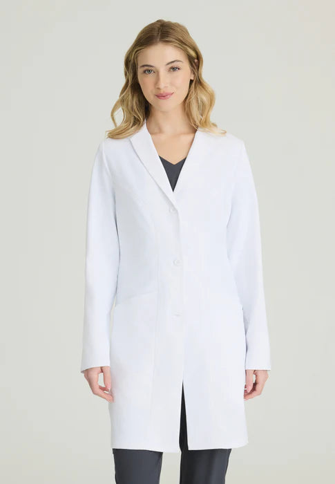 Flourish Women's 3 Pocket 36" 4-Button Lab Coat