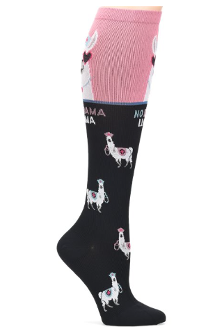 Nurse Mates Compression Sock - No Drama Llama NA0041199