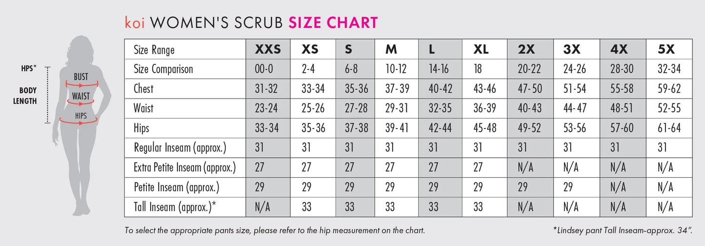 778 - Koi Basics Wrenlee Women's 6-Pocket Scrub Pant