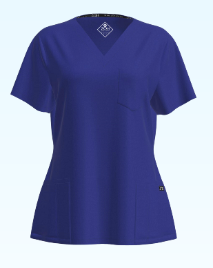 7225 Women's Petite Scrub Top