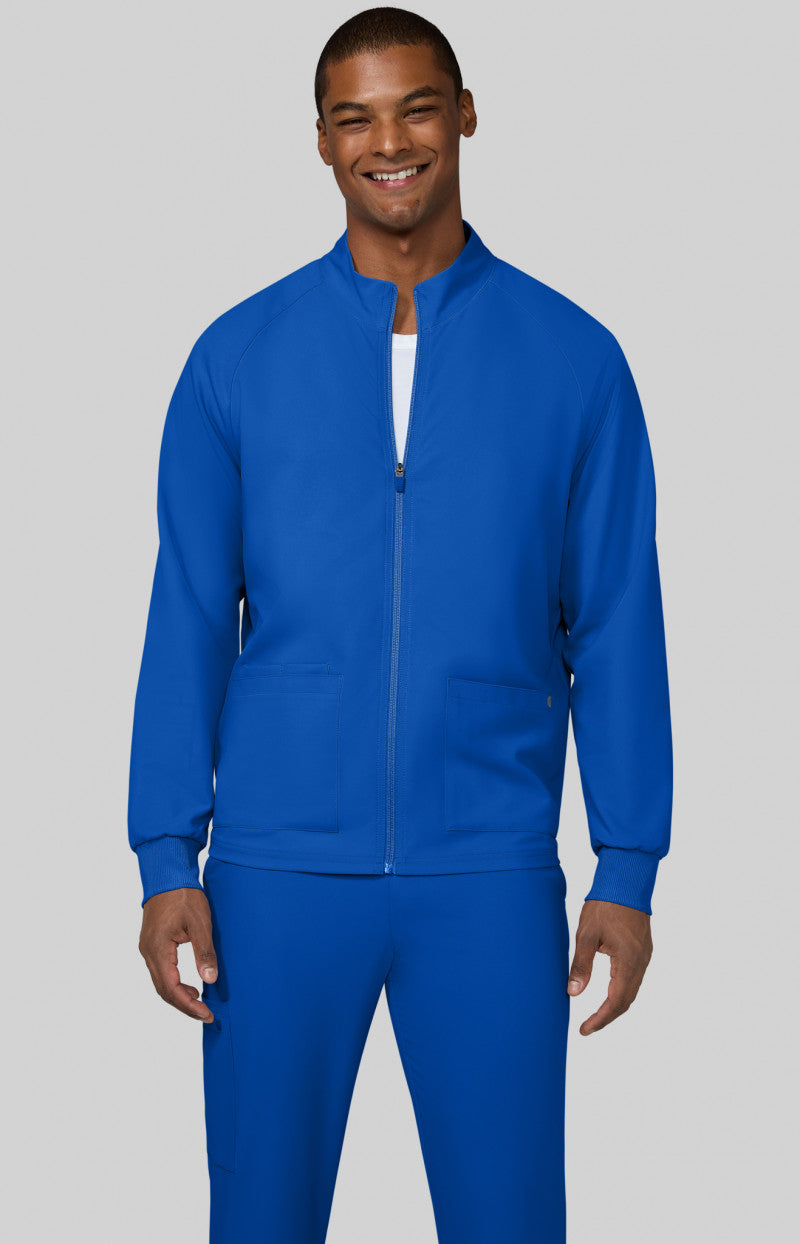 C401 - Cureology Men's Alpha Zip Front Warm Up Jacket