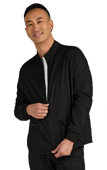 C401 - Cureology Men's Alpha Zip Front Warm Up Jacket