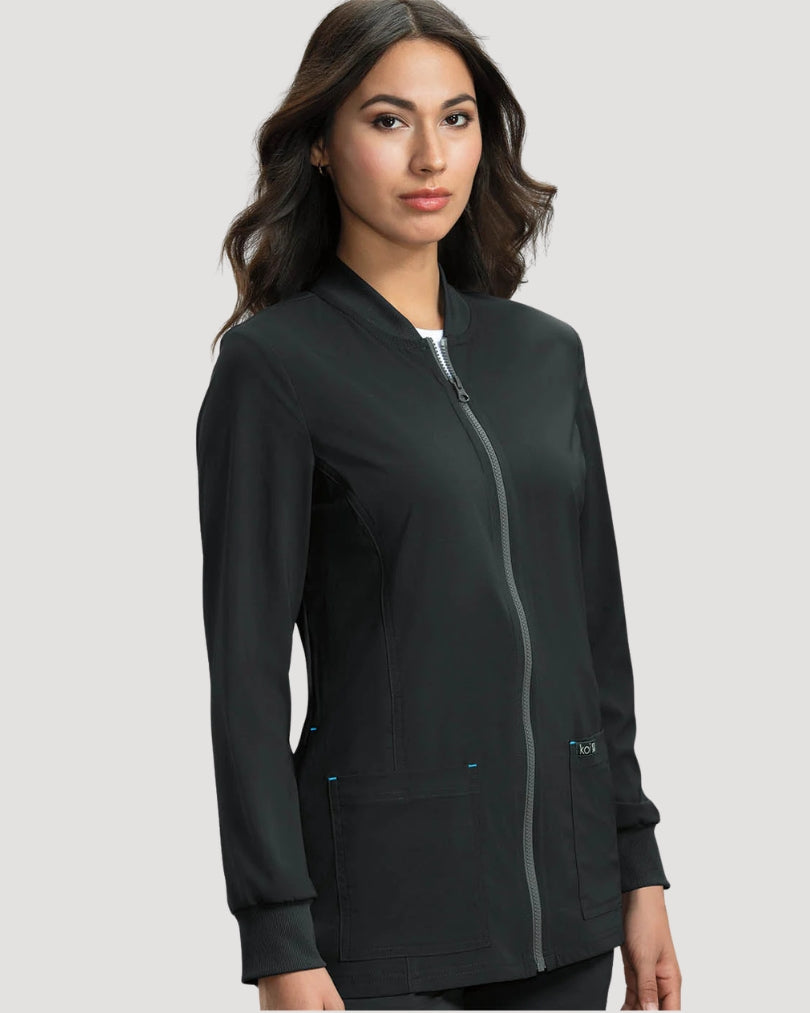 450 - Koi Basics Andrea Women's 4-Pocket Stretch Jacket