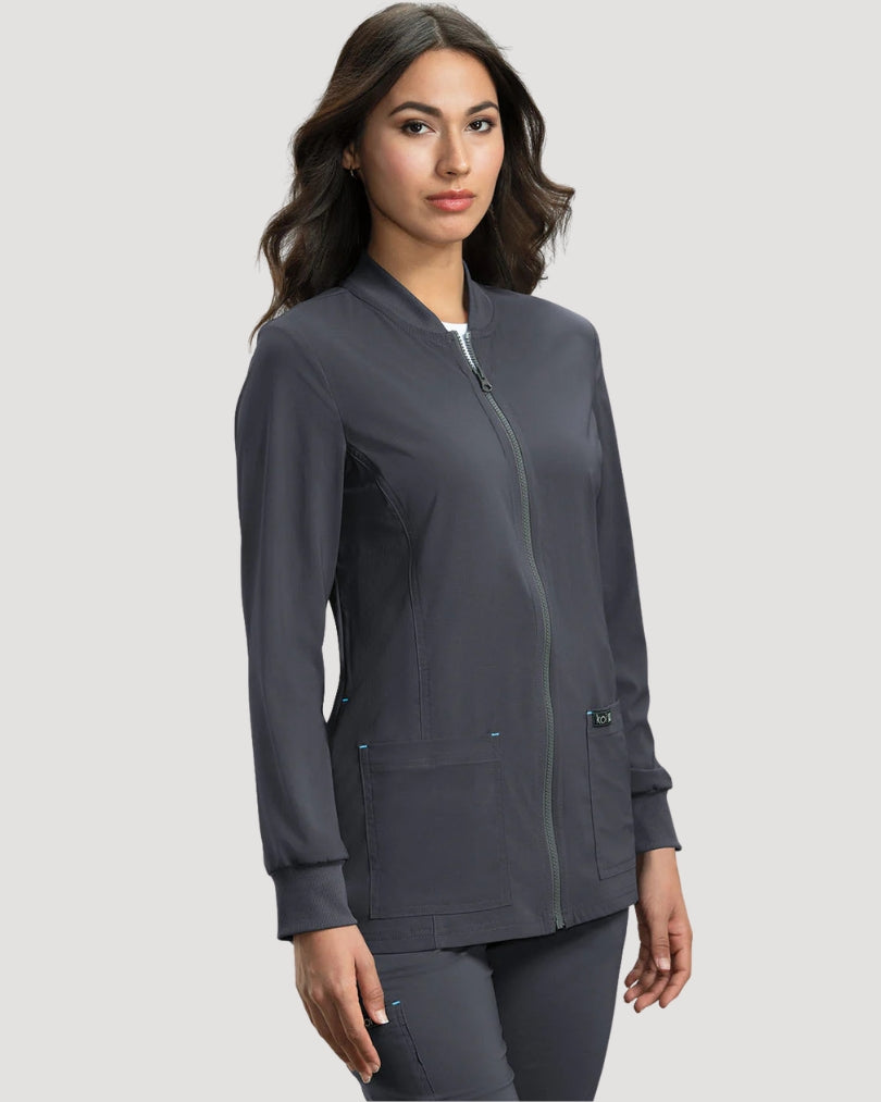 450 - Koi Basics Andrea Women's 4-Pocket Stretch Jacket